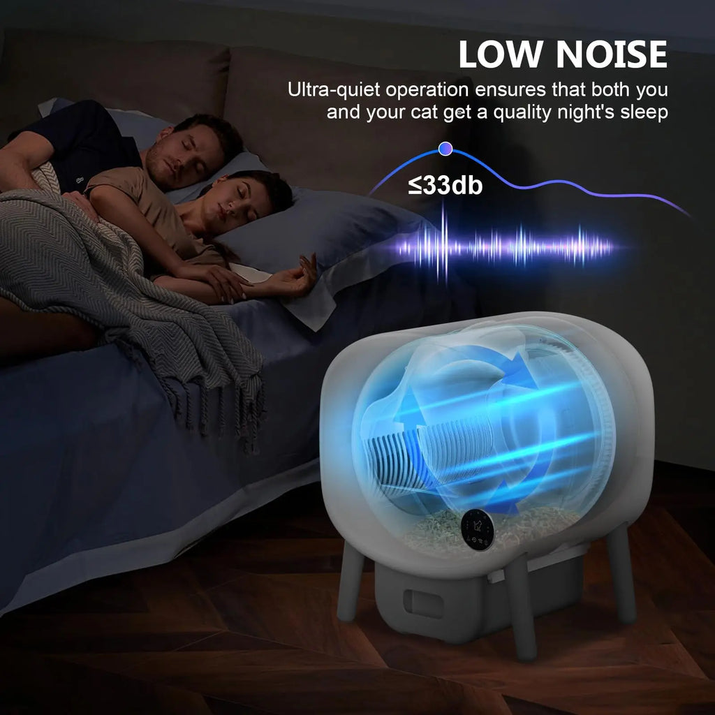Self Cleaning Cat Litter Box,