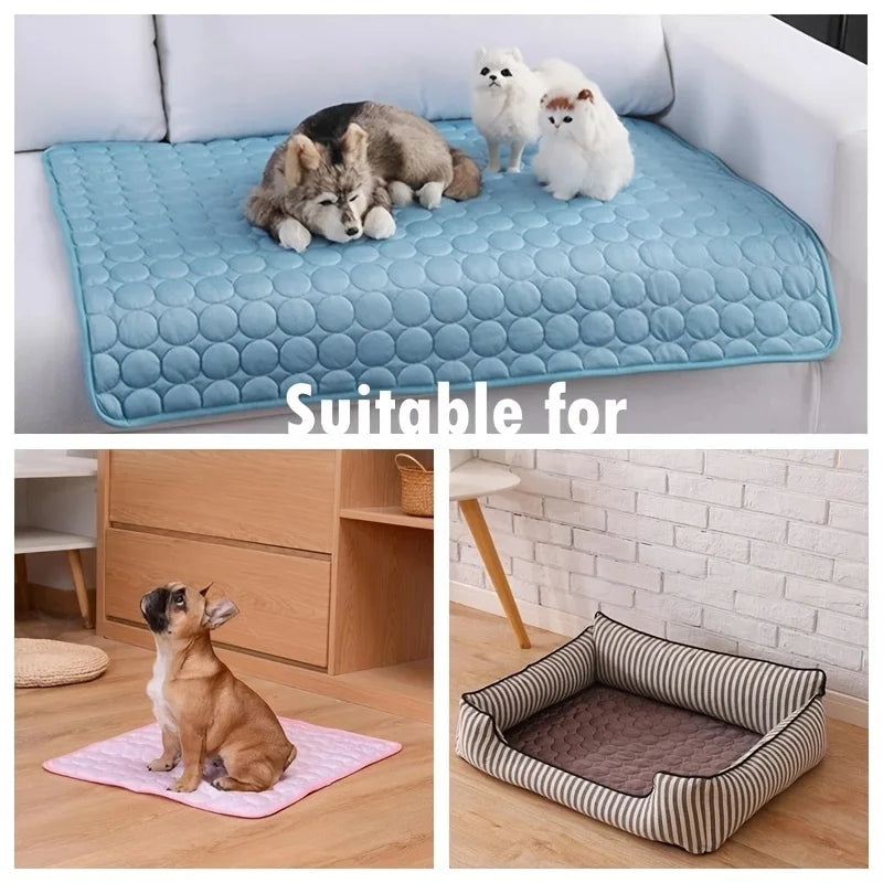 Pet Cooling Mat Summer Durable Blanket
