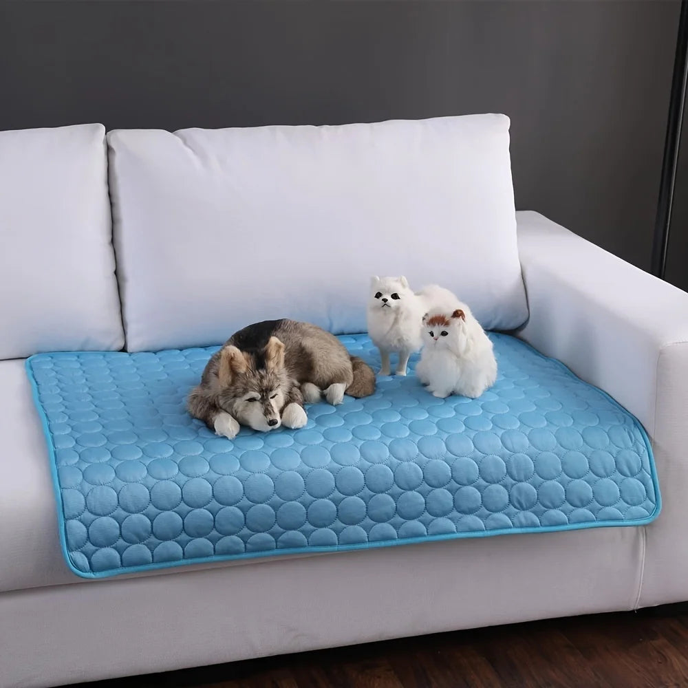 Pet Cooling Mat Summer Durable Blanket