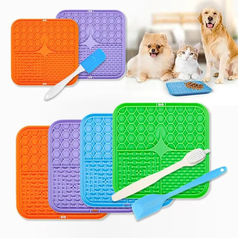 Pet Lick Silicone Mat Slow Feeder
