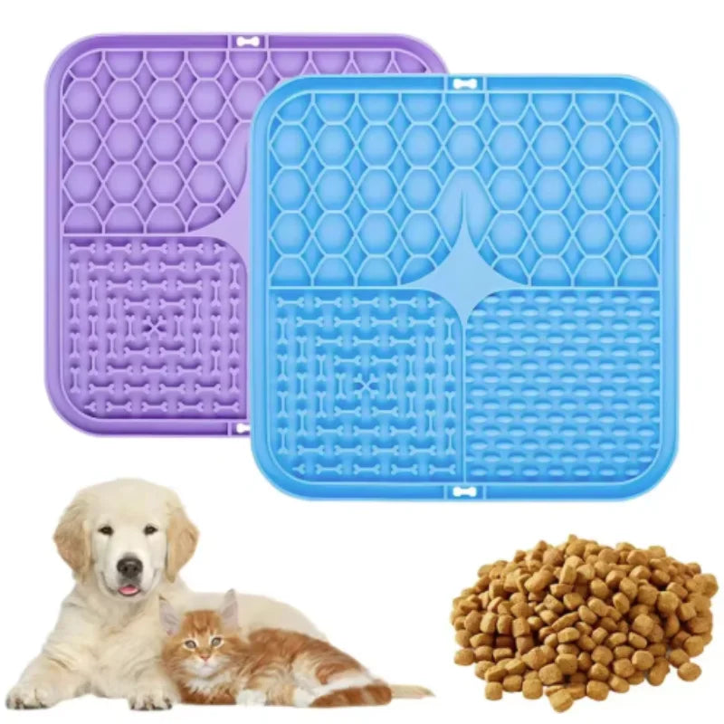 Pet Lick Silicone Mat Slow Feeder