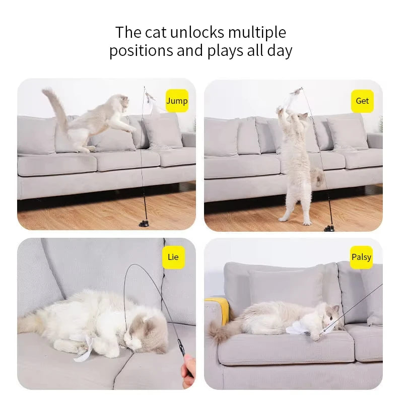Interactive Cat  Teaser Wand T