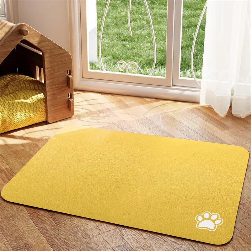 Pet Feeding Mat for Food and Water