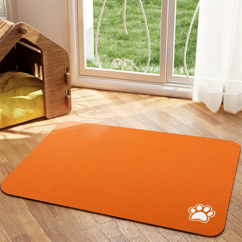 Pet Feeding Mat for Food and Water