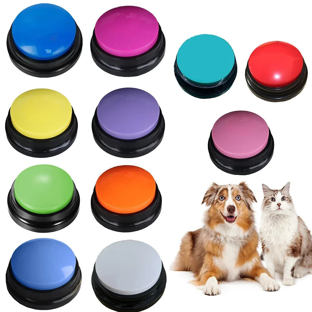 Voice Recording Button Pet  Training