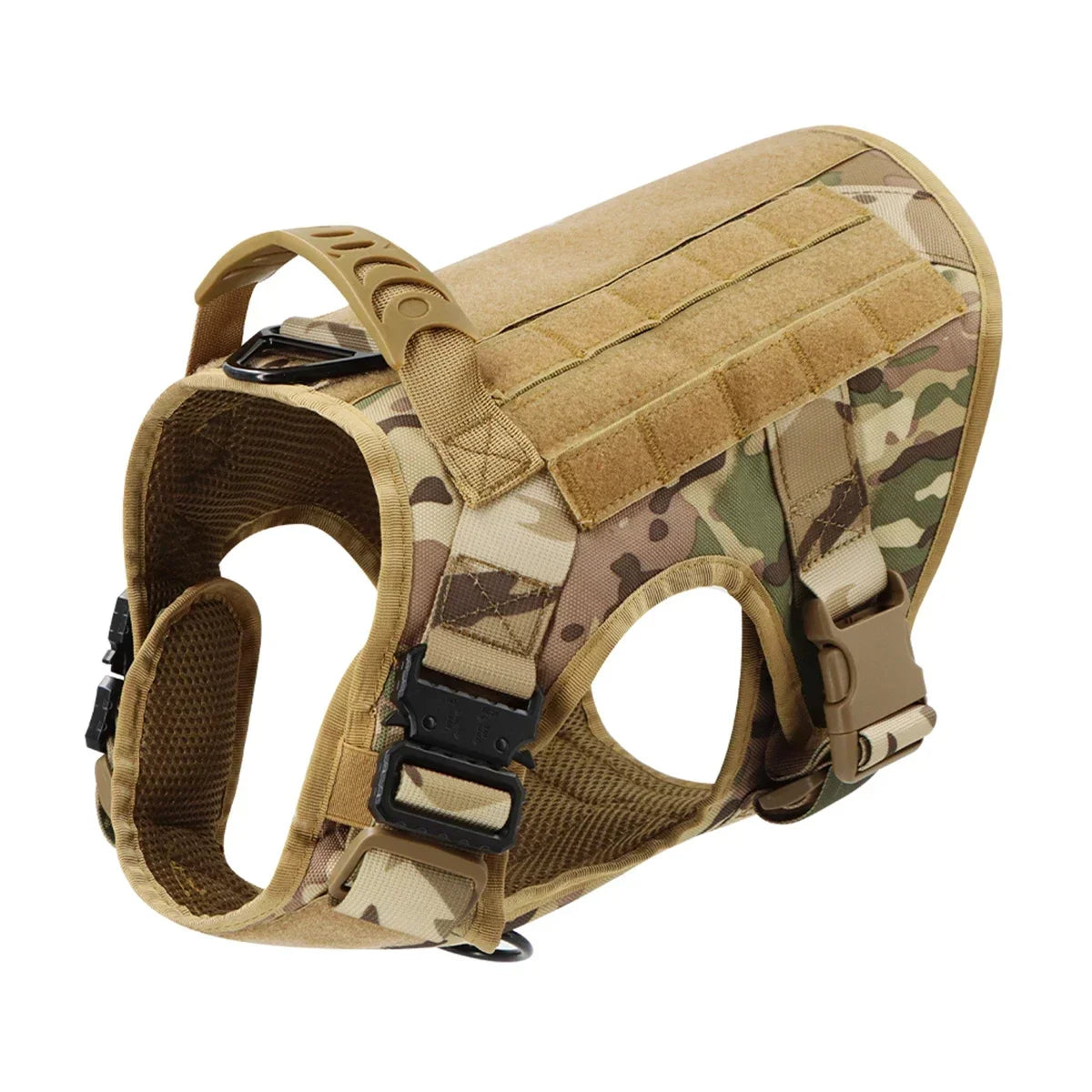 Tactical Dog Harness Leash Collar