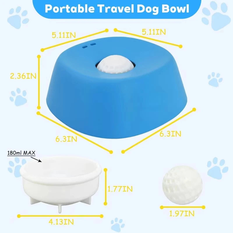 Slow feeding Dog Bowls  Anti-slip