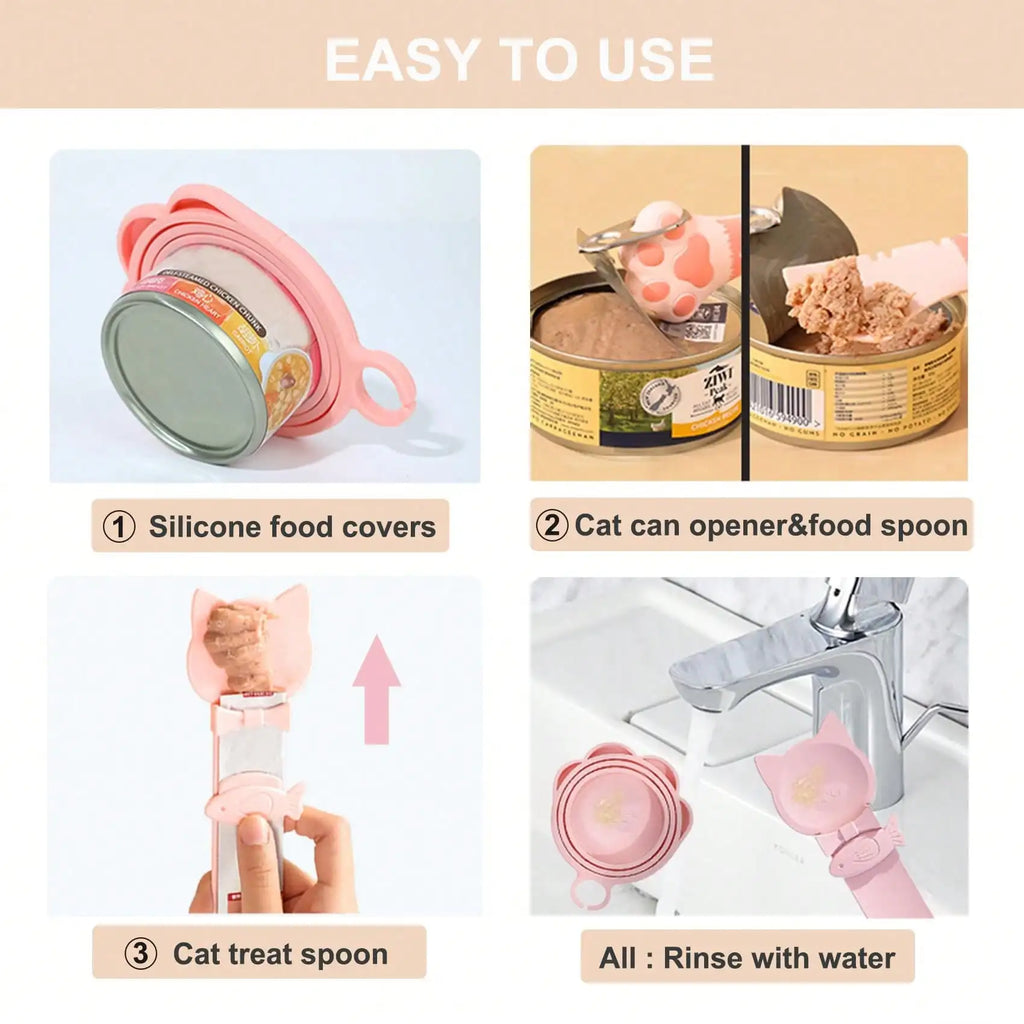 Cat Treat Squeeze Spoon Multifunctional