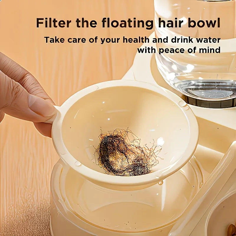 Large Pet Feeder & Water Dispenser,