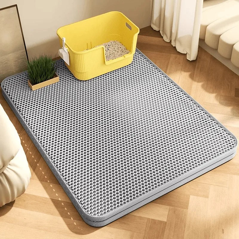 Heavy Duty Waterproof Large Cat Litter Mat