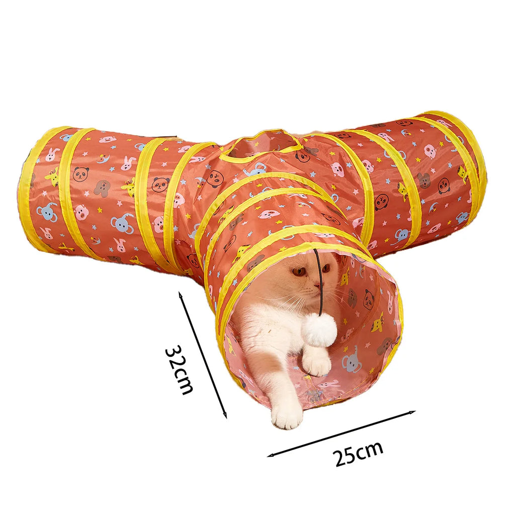 Cat Tunnel fun and to Reduce Anxiety