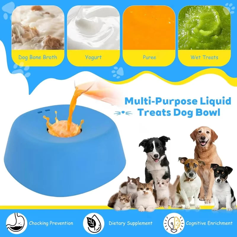 Slow feeding Dog Bowls  Anti-slip