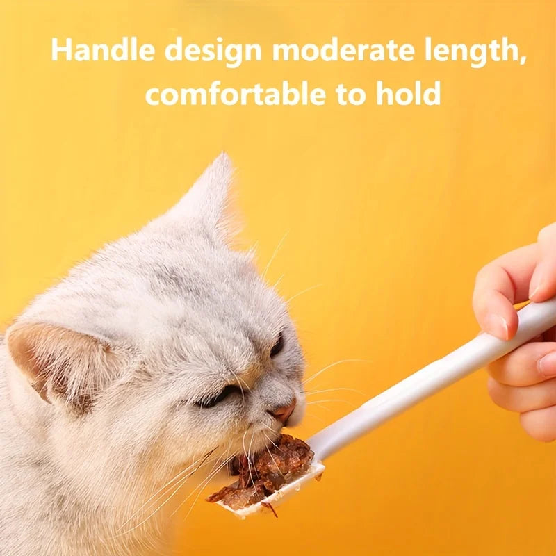 Pet Canned Spoon Silicone