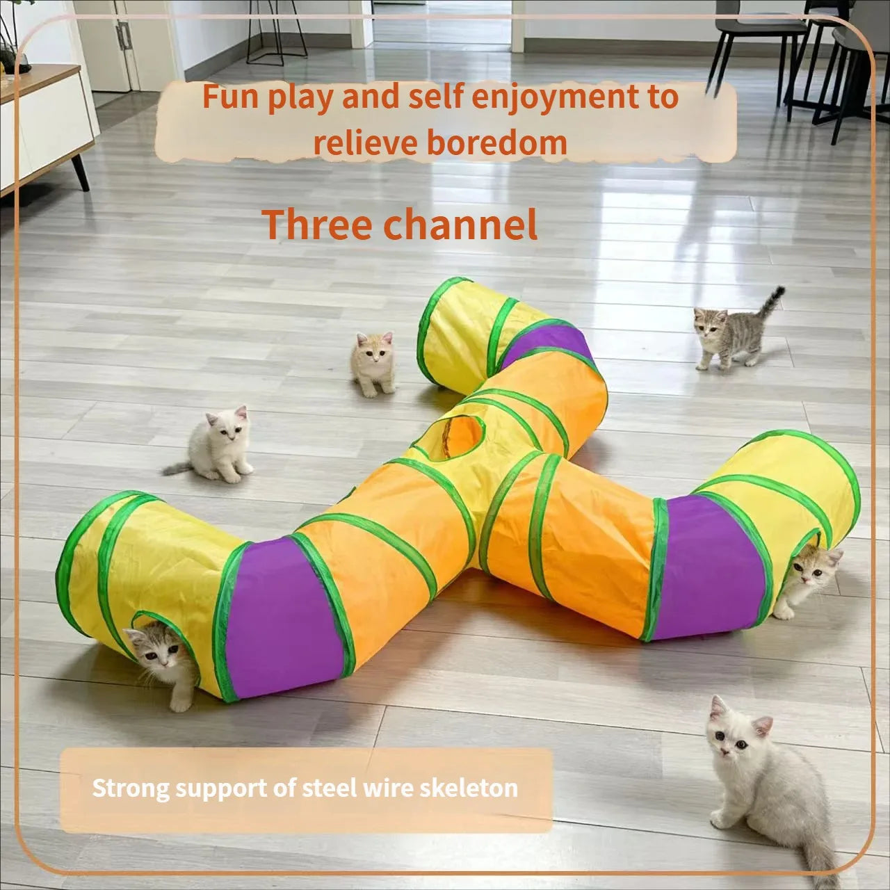 Collapsible Pet tunnel