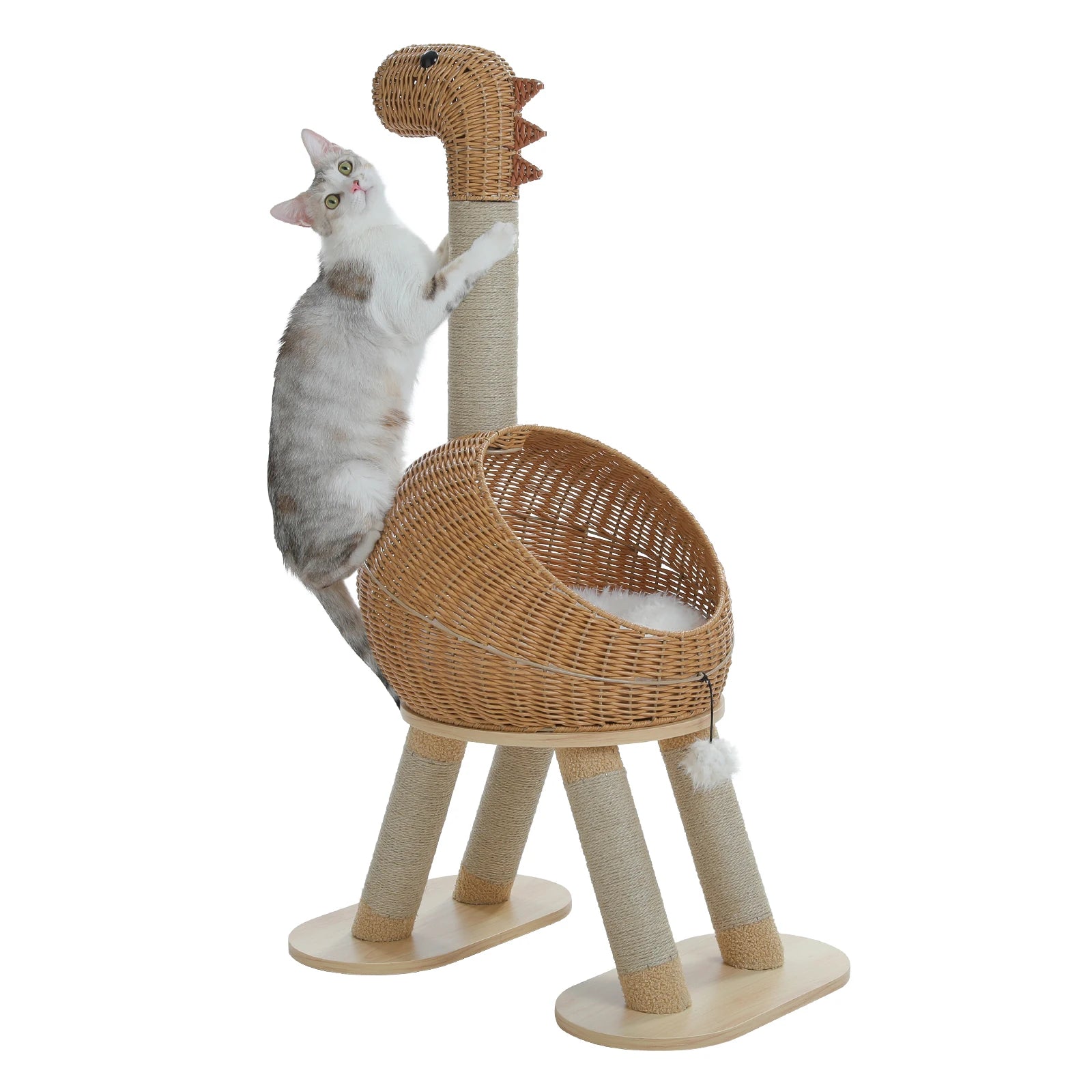 Cat Tree Tower with Sisal Scratching Post