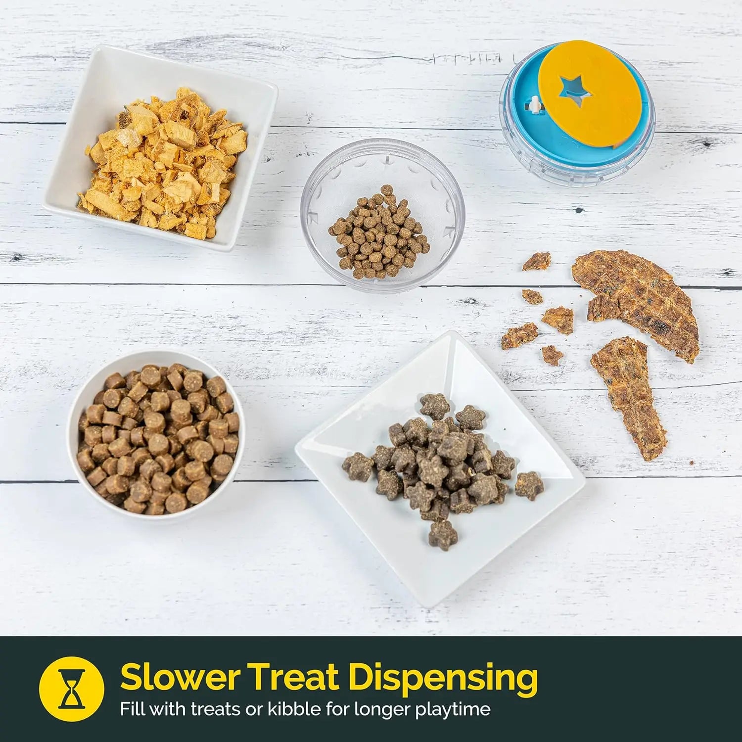 Dog Treat Dispenser Ball