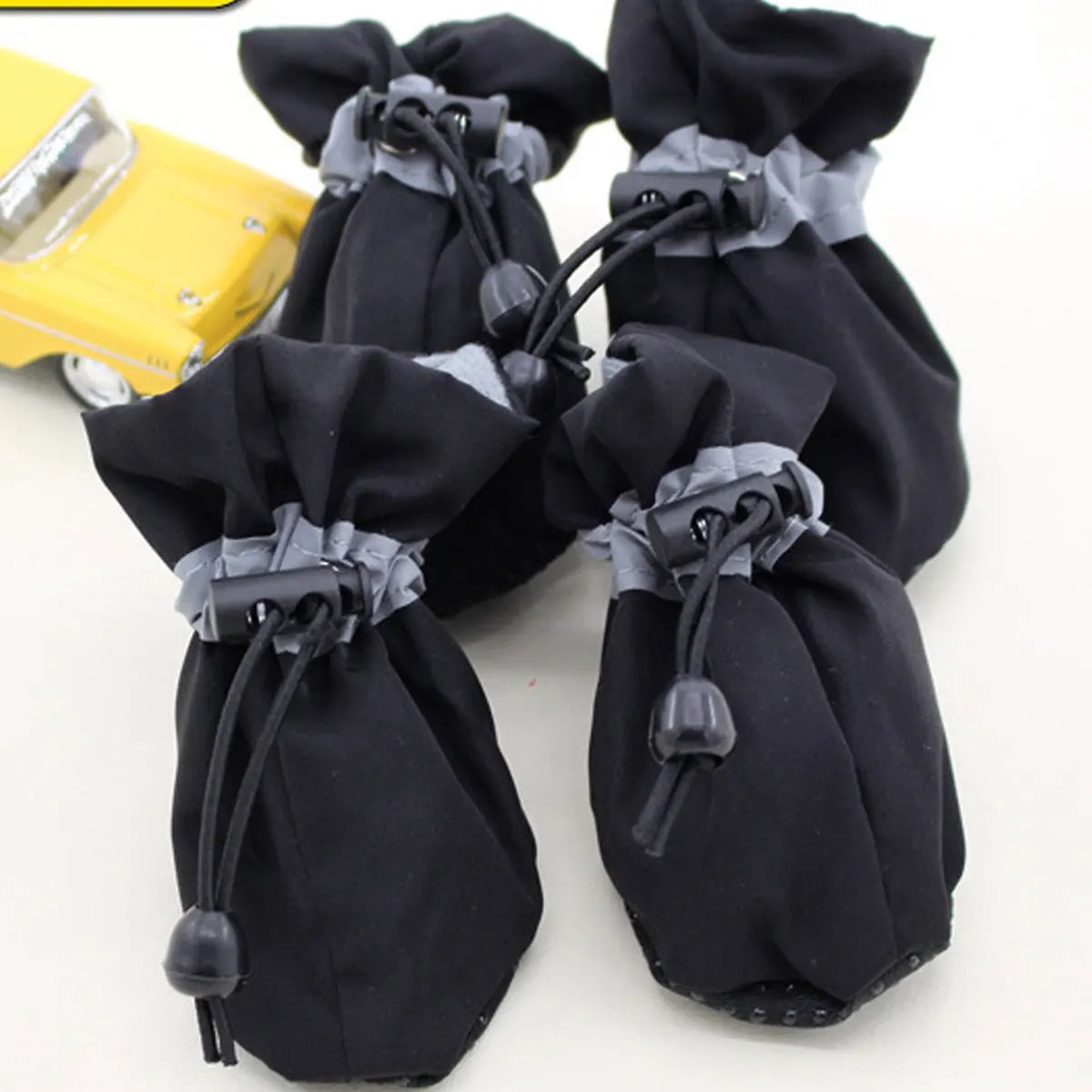 Pet Winter Boots Paw Protectors, Anti-Slip Rubber