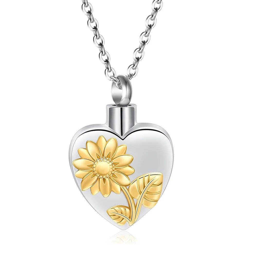 Pet Ashes Urn Locket Necklace