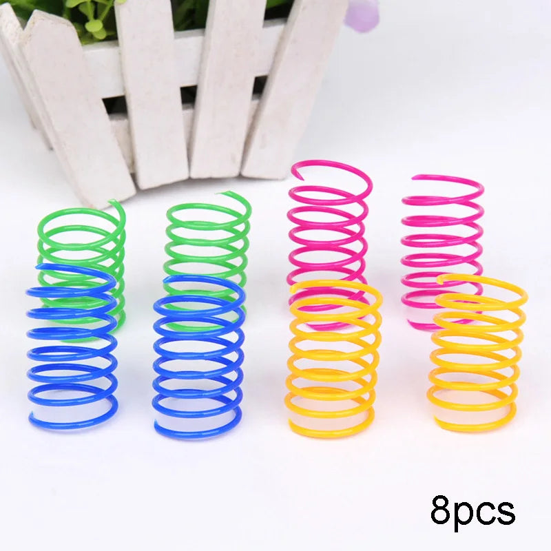 Coil Spiral Springs Cat Toys