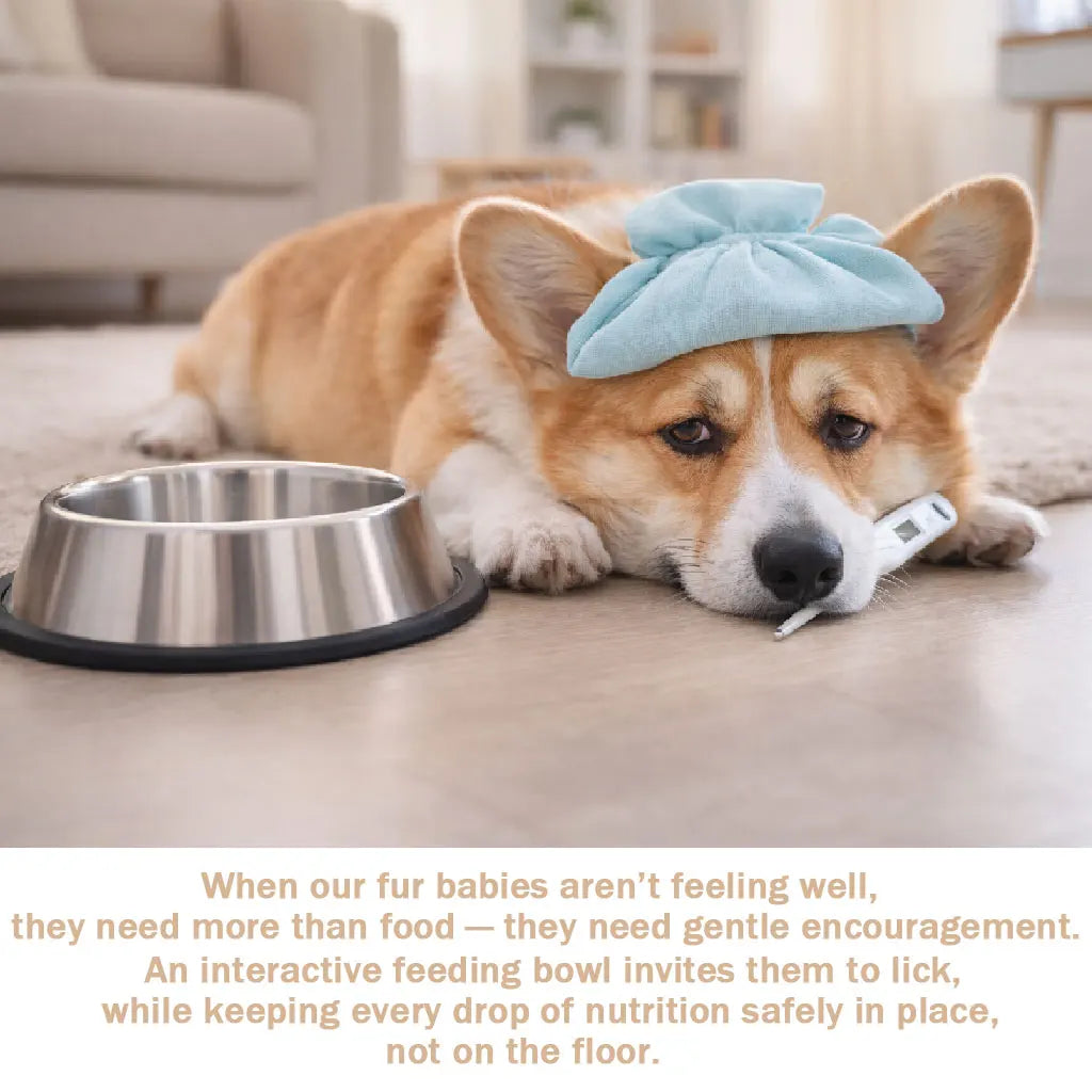Anti-Choking Slow Feeder Dog Bowl