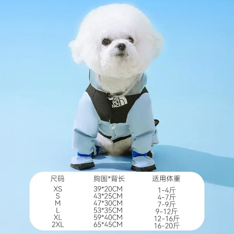 Waterproof Pet Dog Raincoat