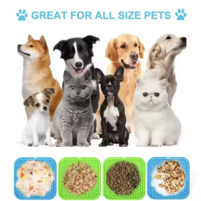 Pet Lick Silicone Mat Slow Feeder
