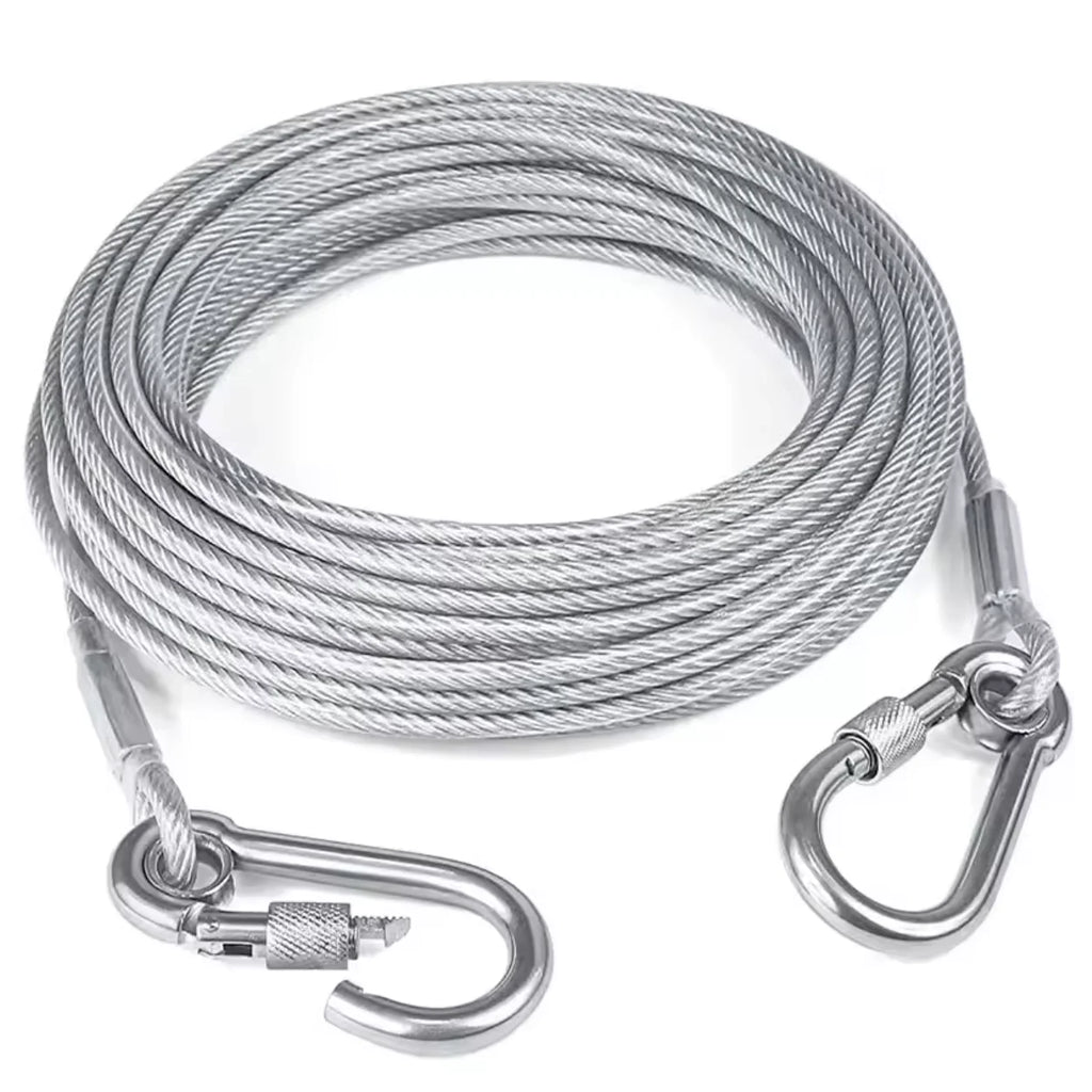 Double-headed Dog Tie Out Cable