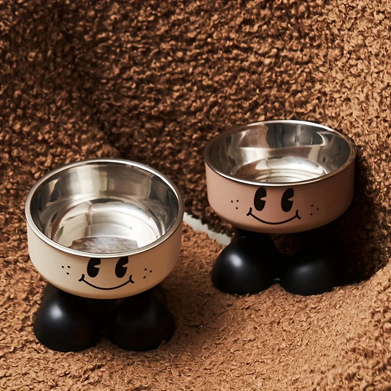 Elevated Dog Cat Bowl Stainless steel