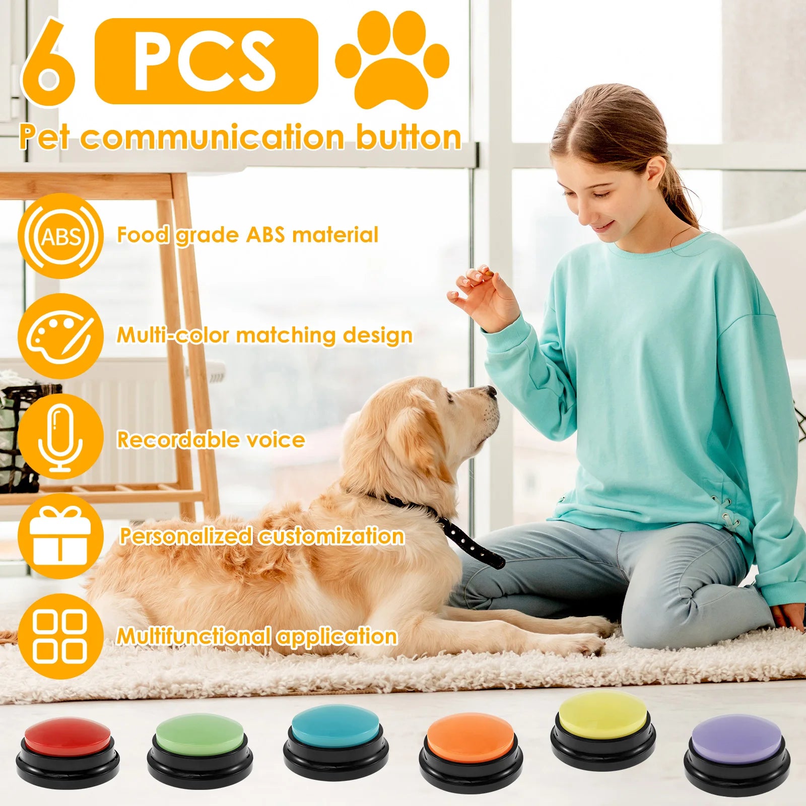 Dog Communication Buttons for Pet Training