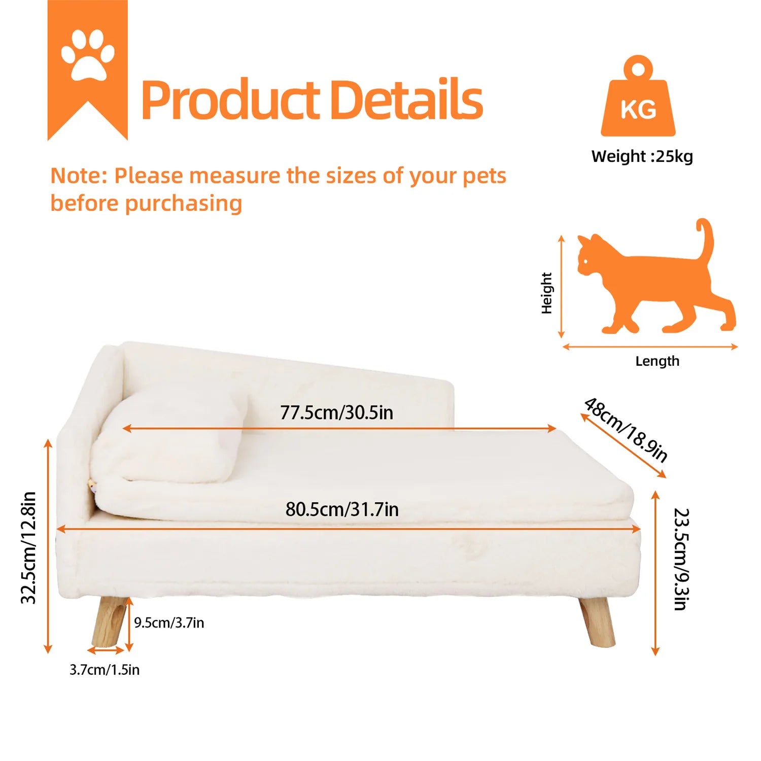 Waterproof Pet Sofa  Bed Couch