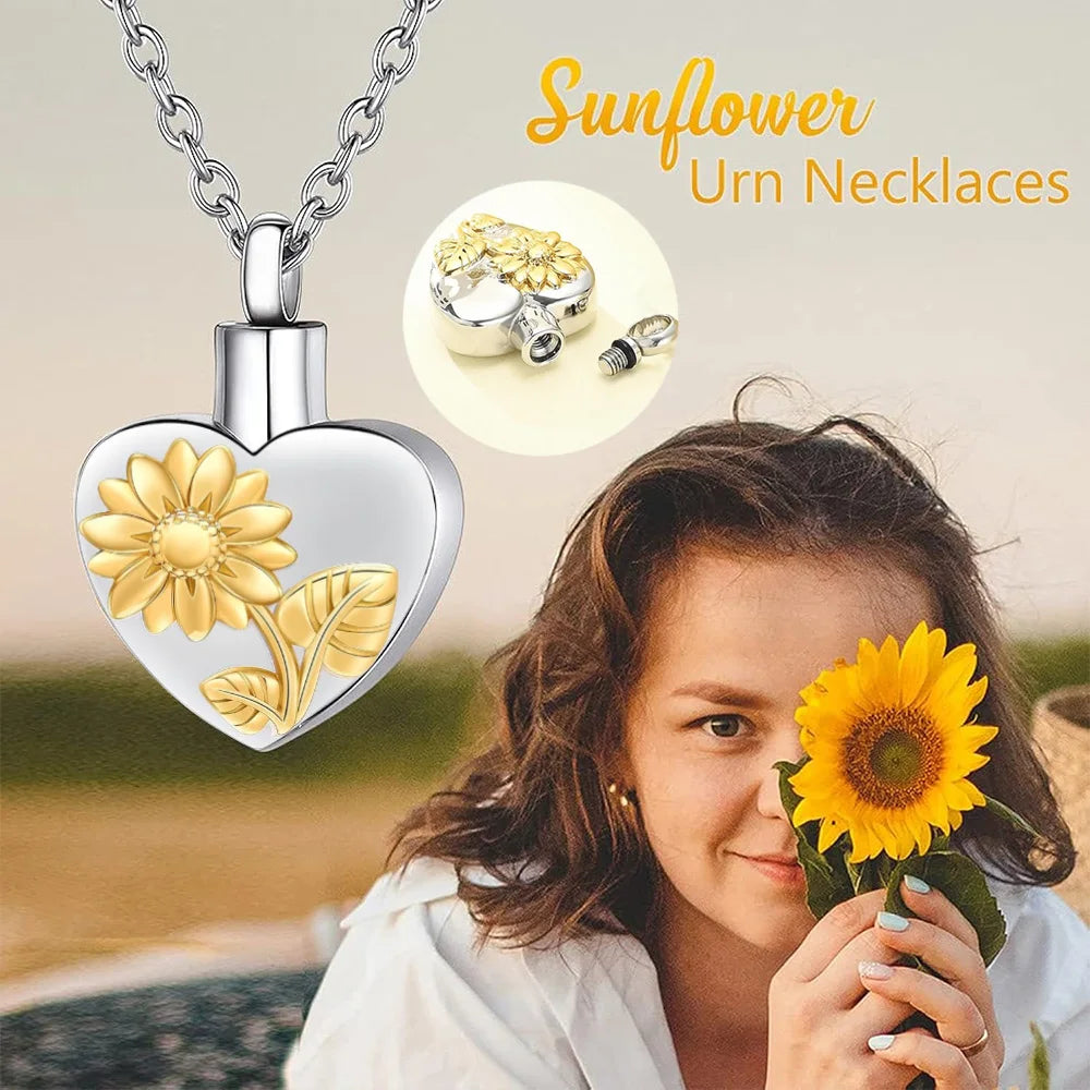 Pet Ashes Urn Locket Necklace