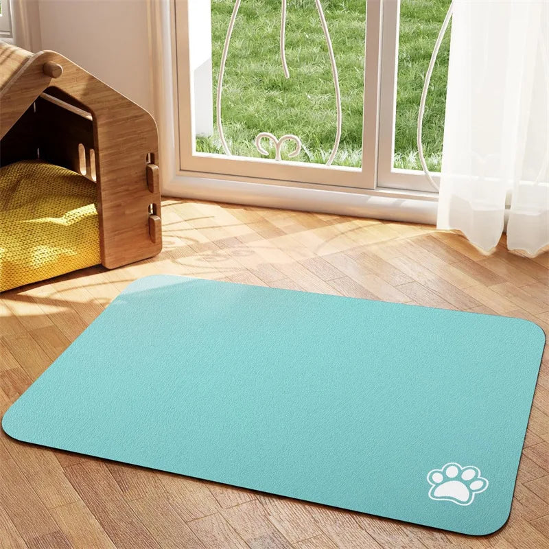 Pet Feeding Mat for Food and Water