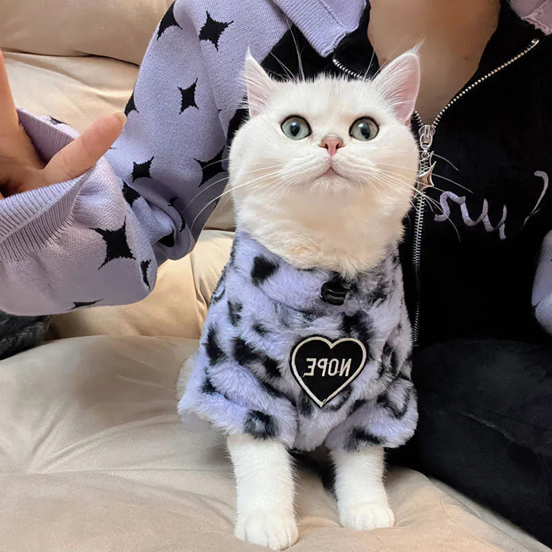 Cat Clothing Leopard Print