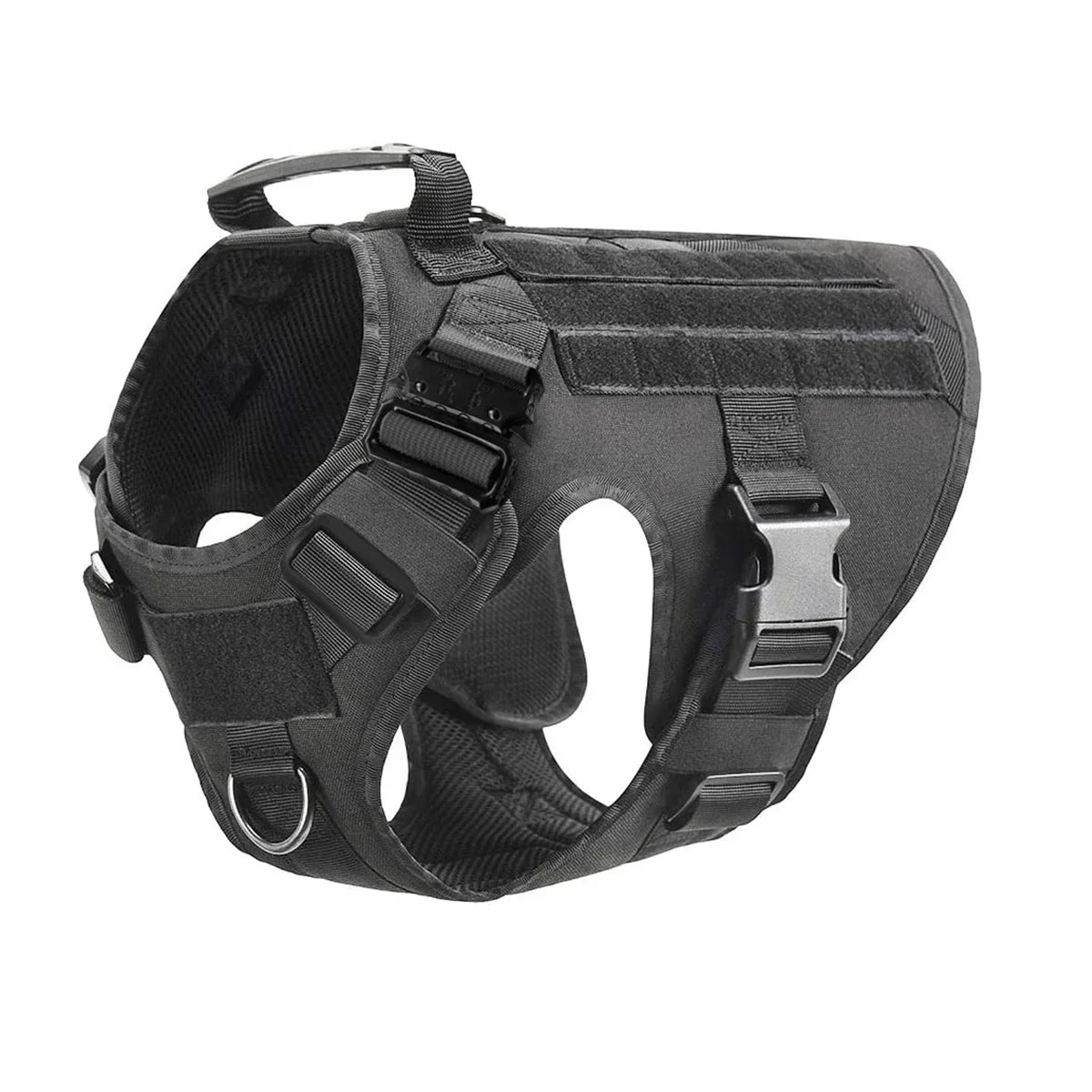 Tactical Dog Harness Leash Collar