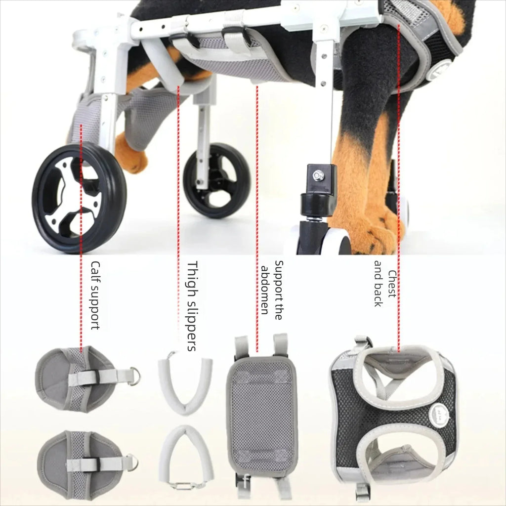 Pet Mobility Aid with Wheels