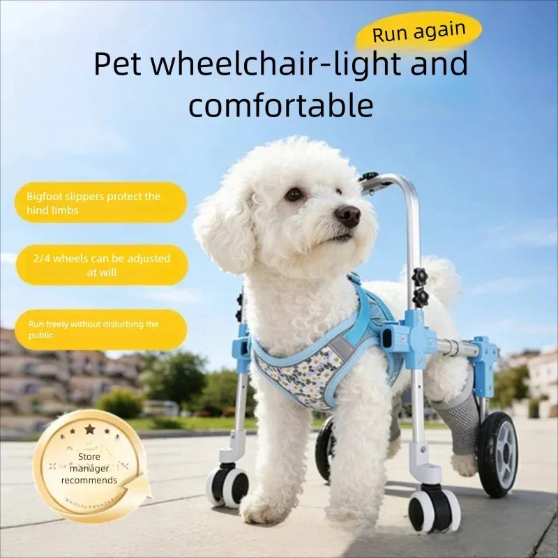 Pet Mobility Aid with Wheels