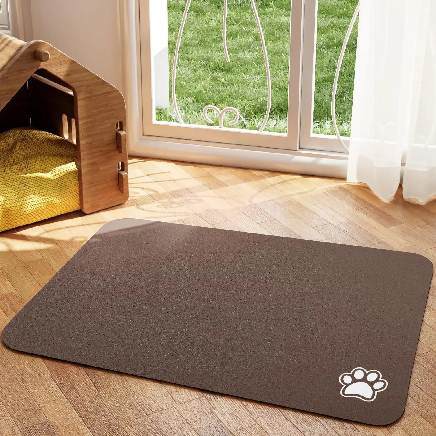 Pet Feeding Mat for Food and Water