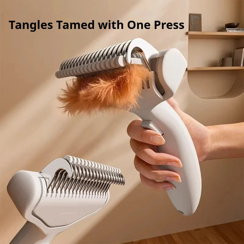 Pet Brush Stainless Steel
