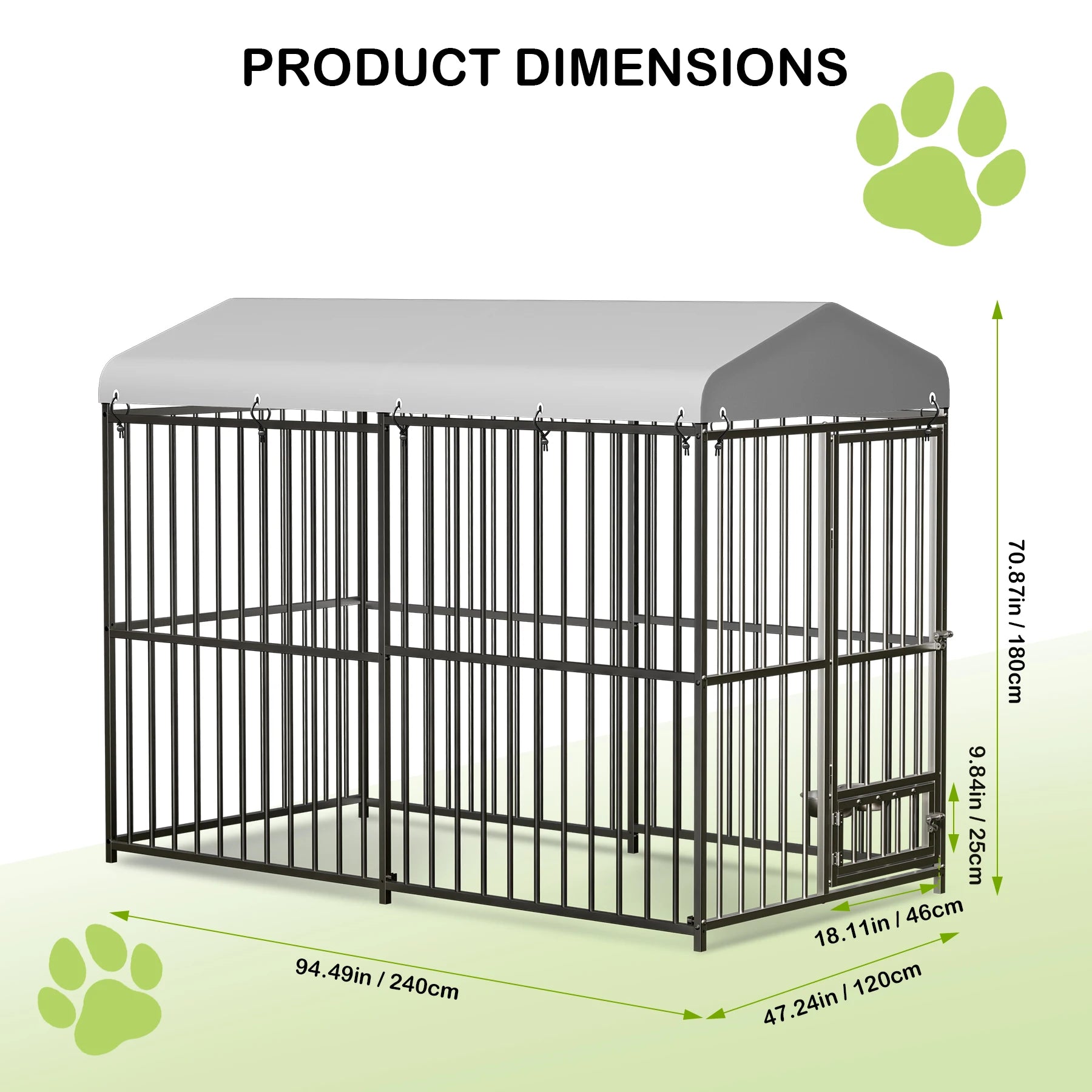 Heavy Duty Outdoor Dog Kennel