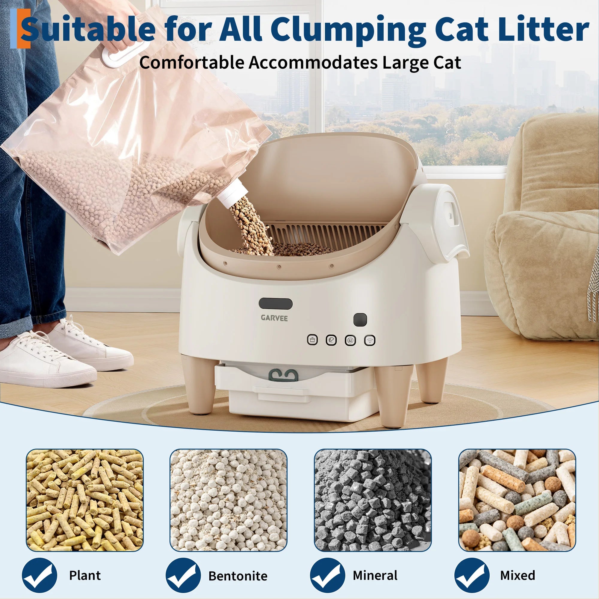 Self Cleaning Smart Litter Box