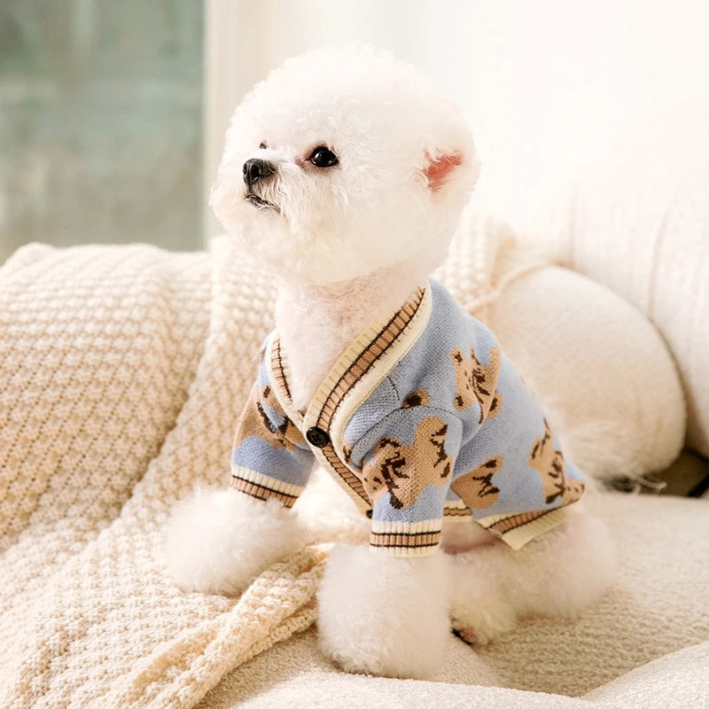 Pet Cardigan Sweater
