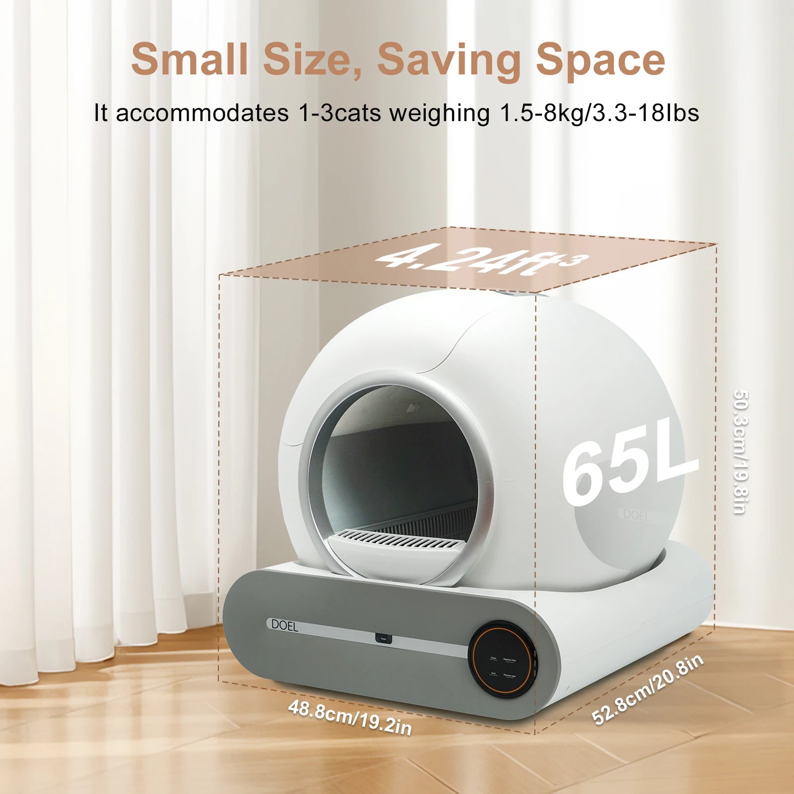 Self Cleaning Cat Litter Box