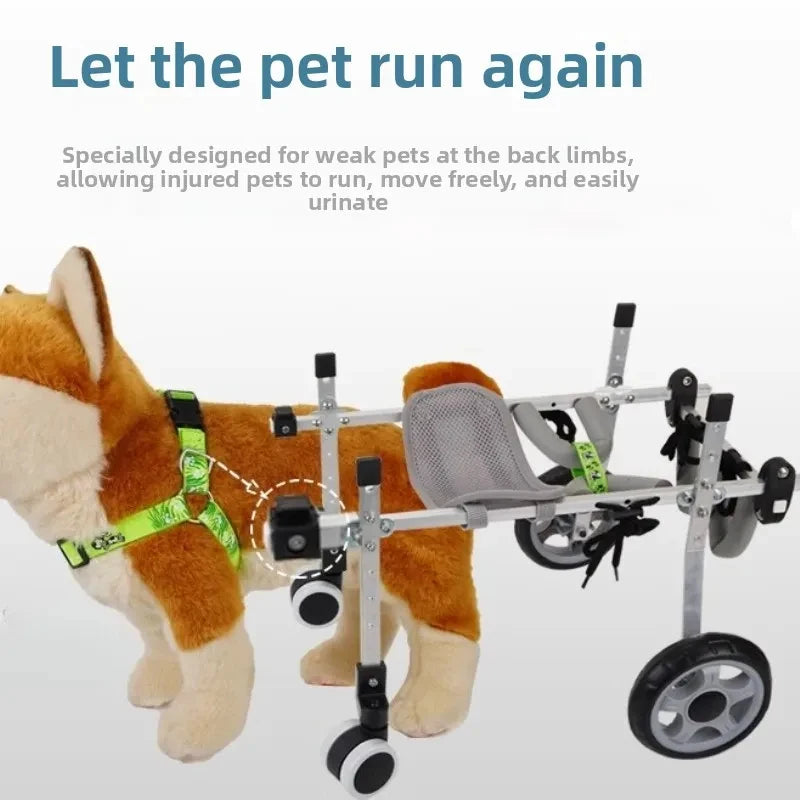 Adjustable Dog Wheelchair Hind Leg