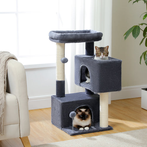 Cat Tree Tower with Natural Scratching Post