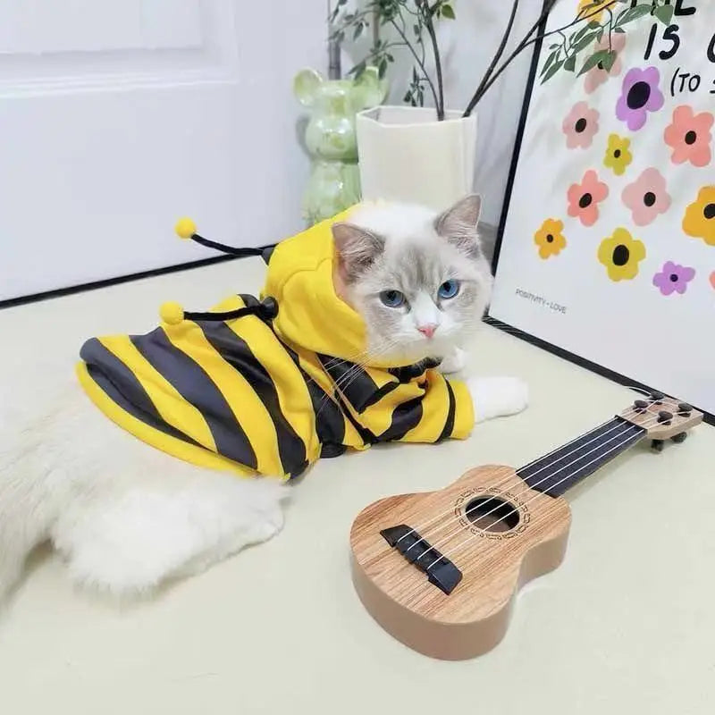 Pet Sweatshirt Bee Design