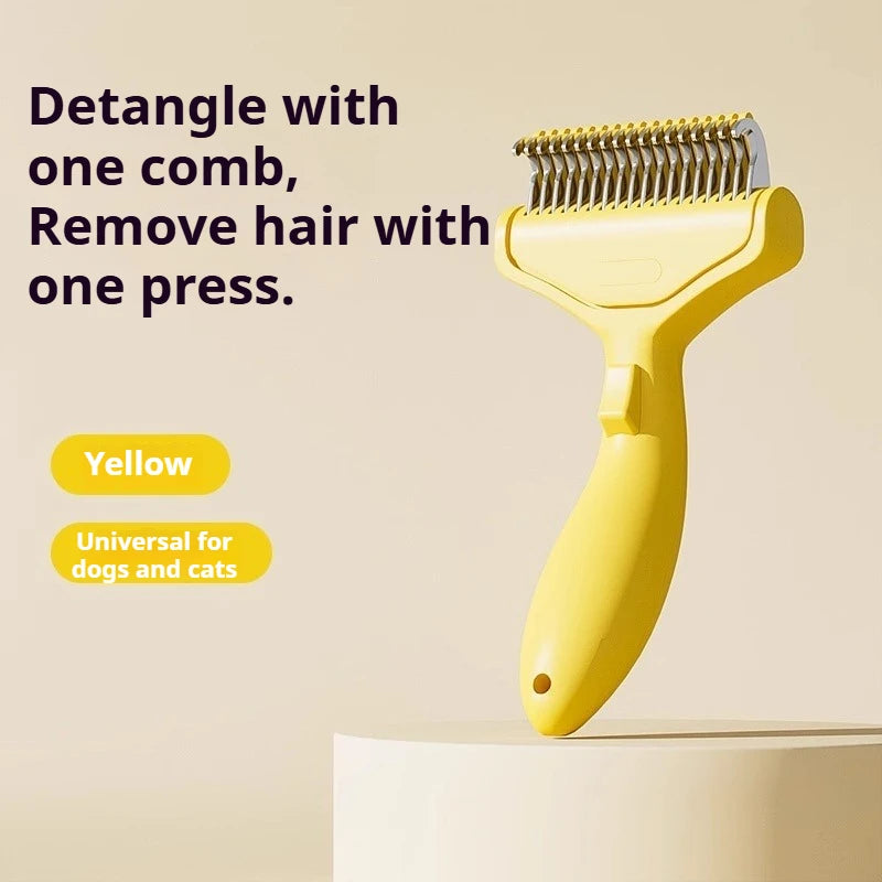 Pet Brush Stainless Steel