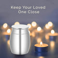 Mini Pet Aluminum Urn
