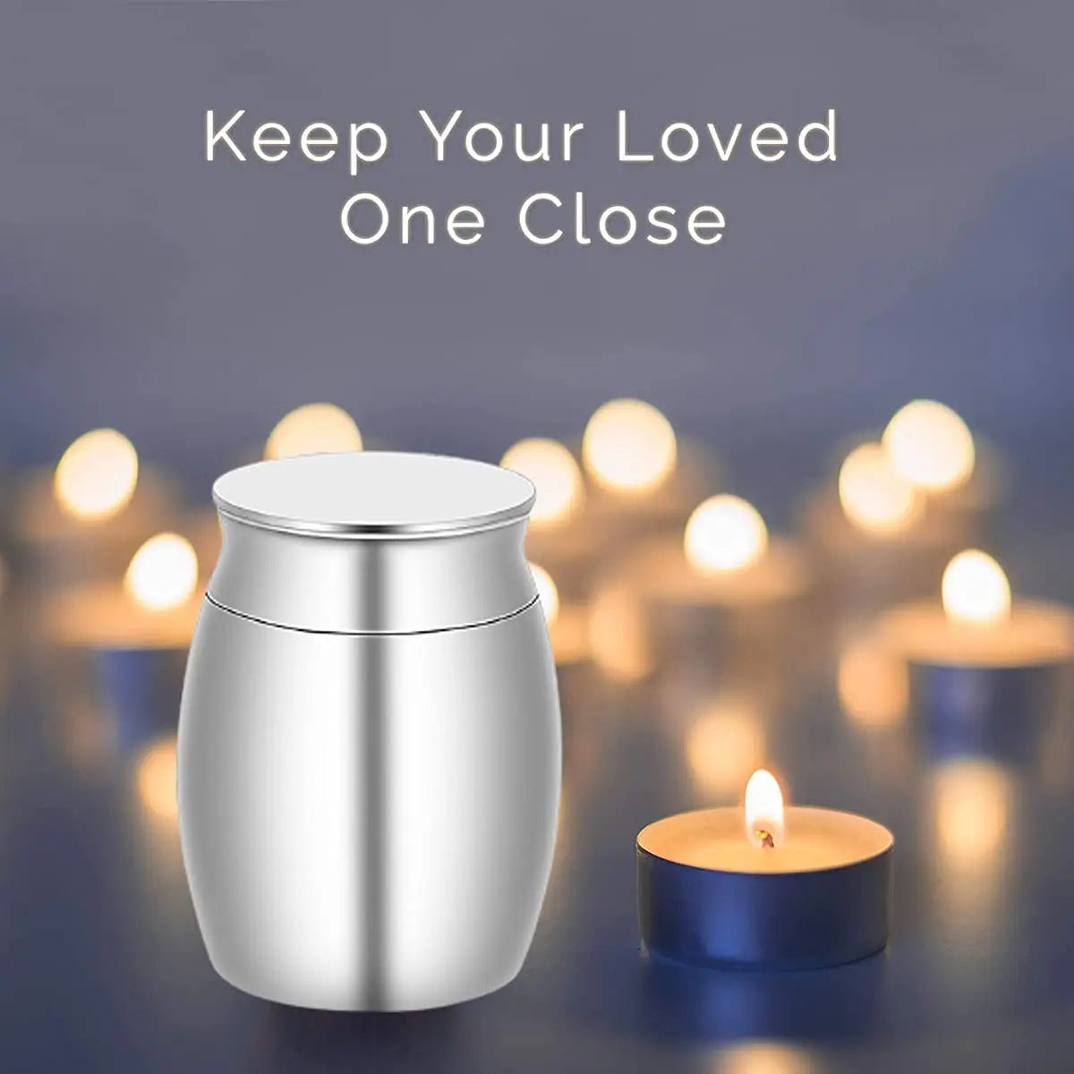 Mini Pet Aluminum Urn