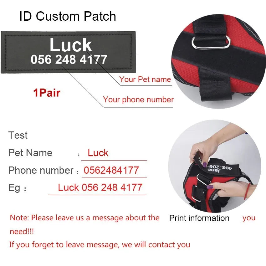 Pet Vest Reflective  Harness
