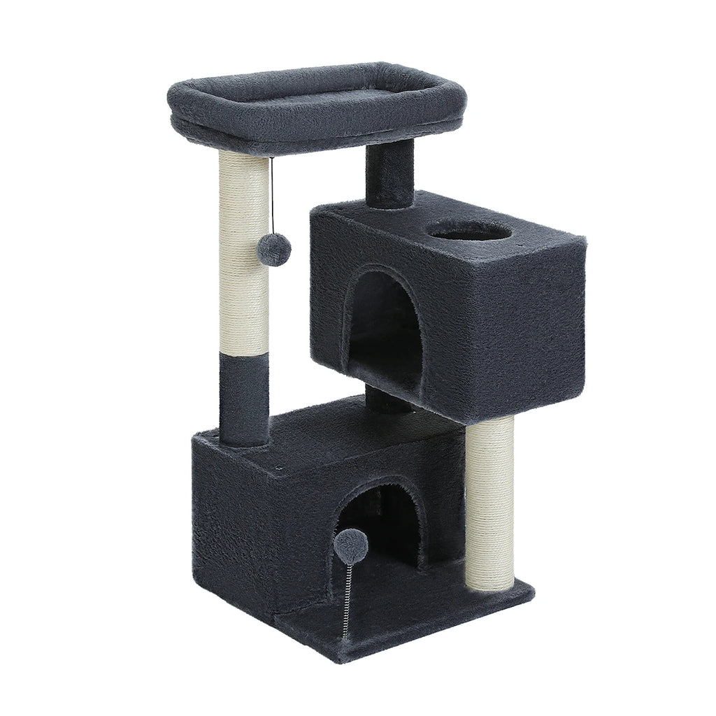 Cat Tree Tower with Natural Scratching Post